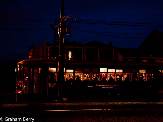 7. Tram de nuit à la Nouvelle Orléans / Night tram New Orleans